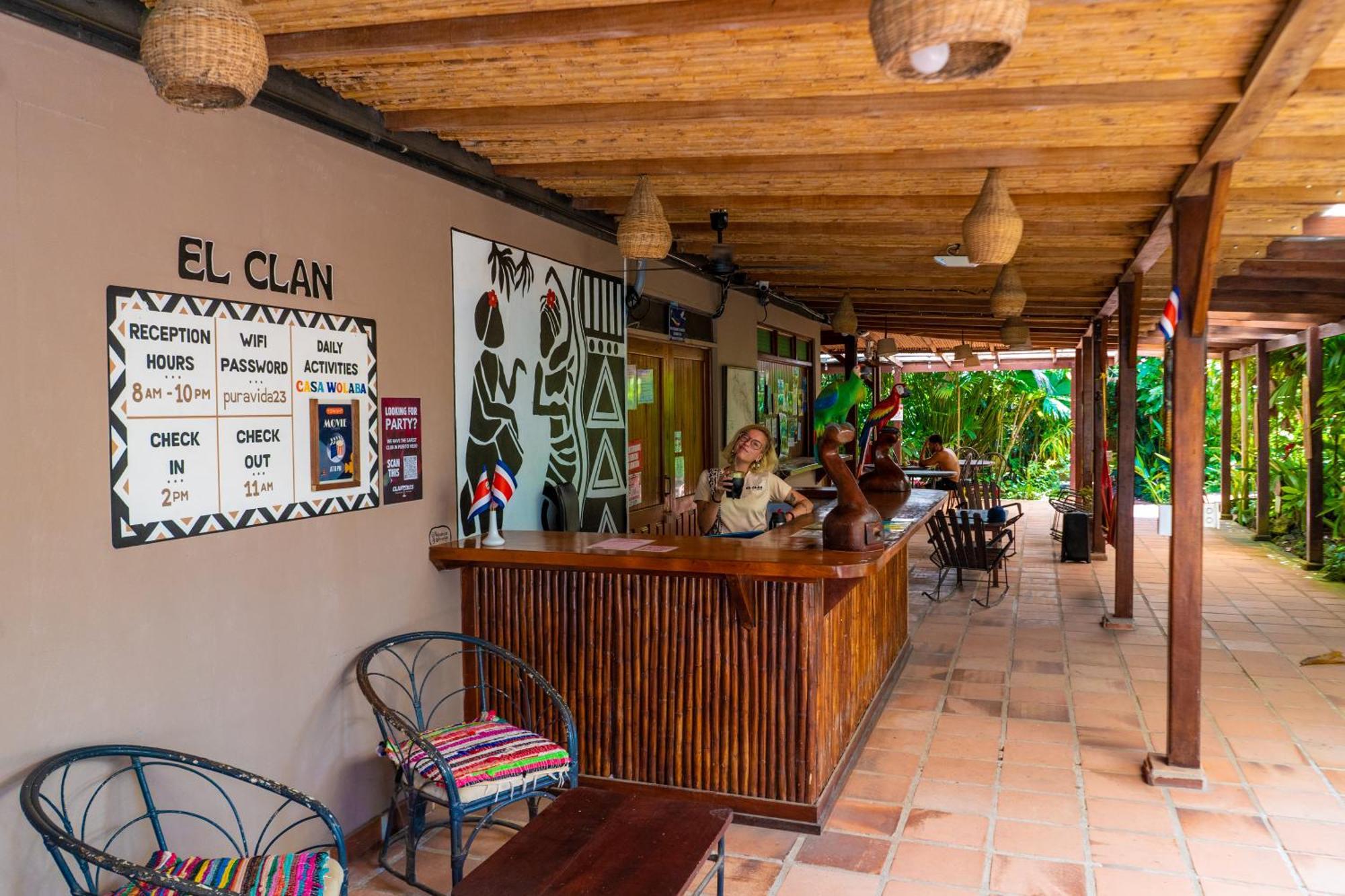 El Clan Hostel Puerto Viejo de Talamanca Kültér fotó